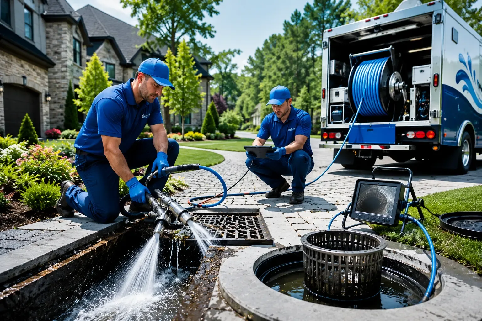 Local outdoor drain cleaning professionals in Edinburgh, IN