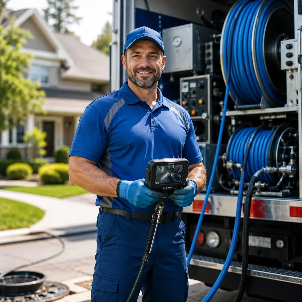 Local outdoor drain cleaning specialists in Edinburgh, IN